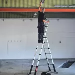 [OUTLET] Drabina teleskopowa wielofunkcyjna 2,3m aluminiowa Combi Line TELESTEPS 72423-681 - 16