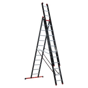 Drabina wielofunkcyjna 3x12 stopni aluminiowa Mounter ALTREX 123612