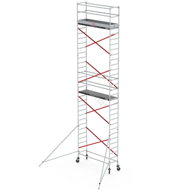 Rusztowania aluminiowe Altrex 5100 PLUS-0,90x2,45- wys.robocza:10,20m, wys.podestu:8,20m