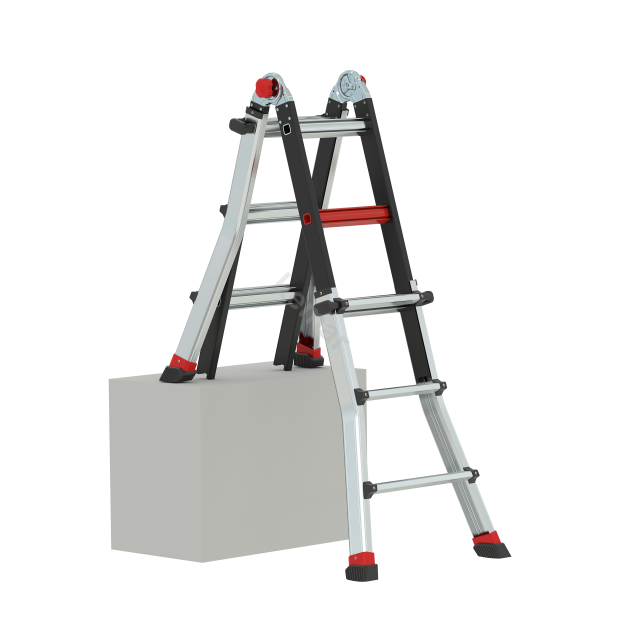 Drabina przegubowa 4x3 stopni aluminiowa Tele Pro Plus ALTREX 503733