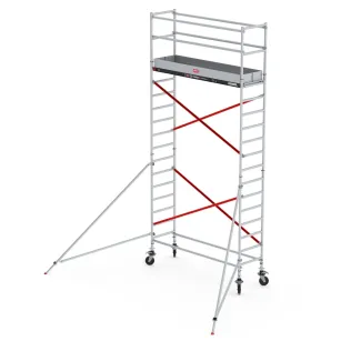 Rusztowania aluminiowe Altrex 5100 PLUS-0,90x2,45- wys.robocza:6,20m, wys.podestu:4,20m