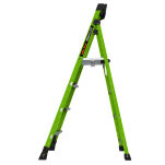 Drabina jednostronna 4 stopniowy z włókna szklanego Mightylite Little Giant 15366EN - 5