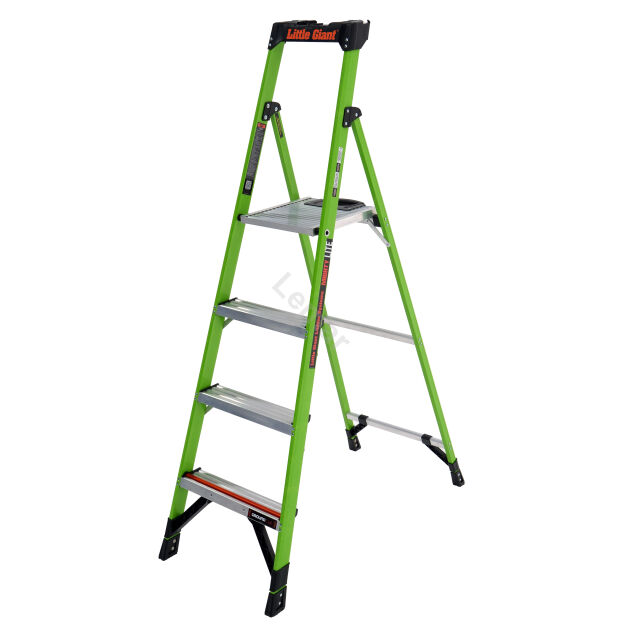 Drabina jednostronna 4 stopniowy z włókna szklanego Mightylite Little Giant 15366EN