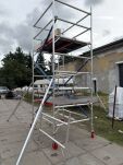 [OUTLET] Rusztowanie aluminiowe LEMAR 2000 z drabiną wejściową system BOSS - 4