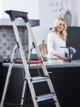 [OUTLET] Drabina jednostronna 6 stopniowa aluminiowa Double Decker ALTREX 502106 - 10
