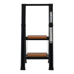 Drabina domowa 2 stopniowa aluminiowa Slim Space LEMAR 031202 - 10