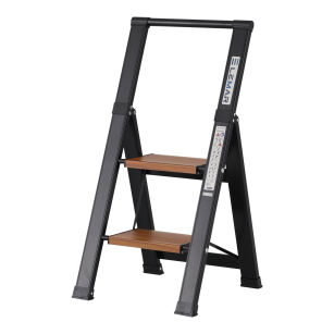 Drabina domowa 2 stopniowa aluminiowa Slim Space LEMAR 031202
