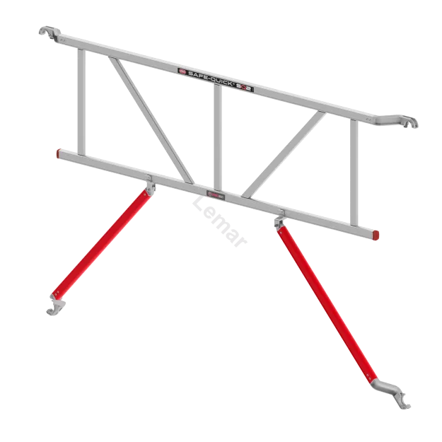 Safe Quick 245 cm, poręcz podwójna rusztowania aluminiowego Altrex 5000 SQ 360266