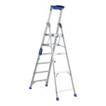 Drabina jednostronna 6 stopniowa aluminiowa Pro Step LEMAR 020306 - 4