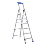 Drabina jednostronna 6 stopniowa aluminiowa Pro Step LEMAR 020306 - 8