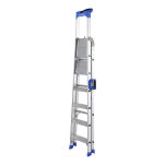Drabina jednostronna 6 stopniowa aluminiowa Pro Step LEMAR 020306 - 10