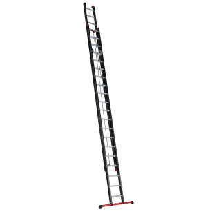 Drabina rozsuwana z linką 2x20 stopni aluminiowa Mounter ALTREX 124820