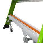 Drabina magazynowa 10 stopniowa z włókna szklanego Safety Cage Little Giant 19710EN - 18