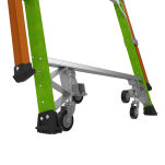 Drabina magazynowa 10 stopniowa z włókna szklanego Safety Cage Little Giant 19710EN - 19