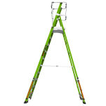 Drabina magazynowa 10 stopniowa z włókna szklanego Safety Cage Little Giant 19710EN - 5