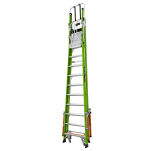 Drabina magazynowa 10 stopniowa z włókna szklanego Safety Cage Little Giant 19710EN - 7