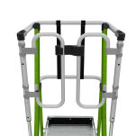 Drabina magazynowa 10 stopniowa z włókna szklanego Safety Cage Little Giant 19710EN - 11