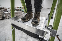 Drabina magazynowa 10 stopniowa z włókna szklanego Safety Cage Little Giant 19710EN - 32