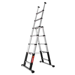 Drabina teleskopowa wielofunkcyjna 2,3m aluminiowa Combi Line TELESTEPS 72423-681