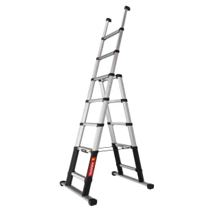 Drabina teleskopowa wielofunkcyjna 2,3m aluminiowa Combi Line TELESTEPS 72423-681