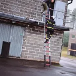Drabina teleskopowa Strażacka 1x11 stopni aluminiowa Rescue Line TELESTEPS 72735-521 - 18