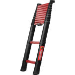 Drabina teleskopowa Strażacka 1x11 stopni aluminiowa Rescue Line TELESTEPS 72735-521 - 4