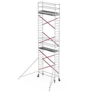 Rusztowania aluminiowe Altrex 5100-0,75x2,45- wys.robocza:9,20m, wys.podestu:7,20m