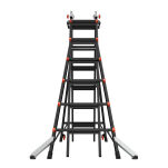Drabina przegubowa 4x6 stopni aluminiowa Velocity Black Pro Little Giant ALTREX 503946 - 9