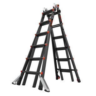 Drabina przegubowa 4x6 stopni aluminiowa Velocity Black Pro Little Giant ALTREX 503946