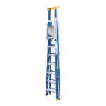 Drabina magazynowa, podest roboczy 7 stopniowa z włókna szklanego Fiber Tech Pro Gate LEMAR 013207 - 8