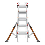 Drabina przegubowa 4x5 stopni aluminiowa Conquest Little Giant 16332EN - 8