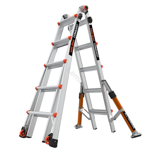 Drabina przegubowa 4x5 stopni aluminiowa Conquest Little Giant 16332EN