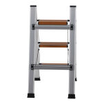 Drabina domowa 3 stopniowa aluminiowa Slim Space-X LEMAR 040303 - 5