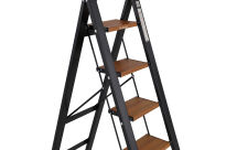 Drabina domowa 4 stopniowa aluminiowa Slim Space LEMAR 031204 - 12