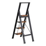 Drabina domowa 4 stopniowa aluminiowa Slim Space LEMAR 031204 - 4