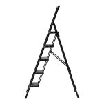 Drabina domowa 5 stopniowa aluminiowa Slim Space LEMAR 031105 - 3