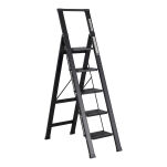 Drabina domowa 5 stopniowa aluminiowa Slim Space LEMAR 031105 - 8