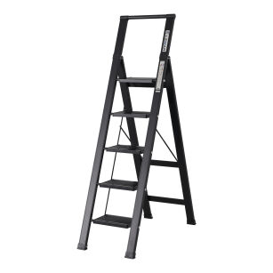 Drabina domowa 5 stopniowa aluminiowa Slim Space LEMAR 031105