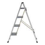 Drabina domowa 4 stopniowa aluminiowa Slim Space-X LEMAR 040204 - 3