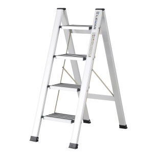 Drabina domowa 4 stopniowa aluminiowa Slim Space-X LEMAR 040204