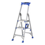 Drabina jednostronna 3 stopniowa aluminiowa Pro Step LEMAR 020303 - 3