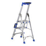 Drabina jednostronna 3 stopniowa aluminiowa Pro Step LEMAR 020303 - 5