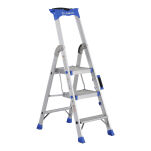 Drabina jednostronna 3 stopniowa aluminiowa Pro Step LEMAR 020303 - 9