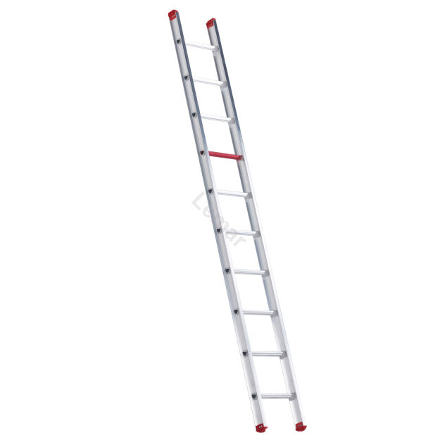 Drabina przystawna 1 elementowa 1x10 stopni aluminiowa Atlas ALTREX 111010