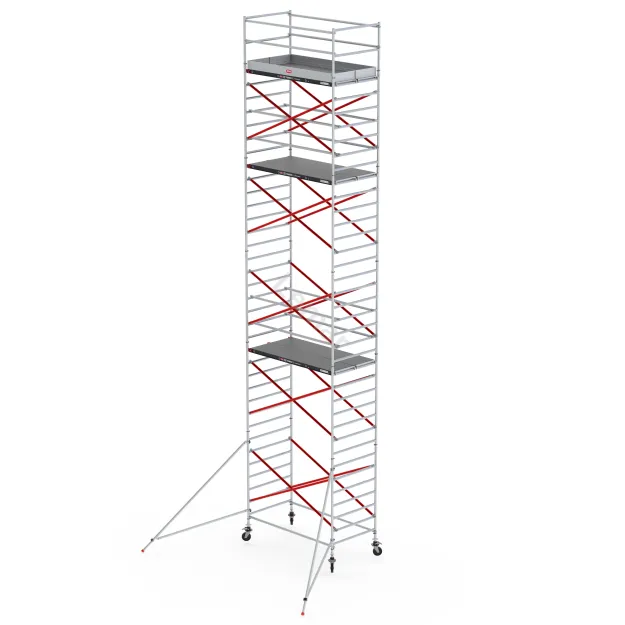 Rusztowania aluminiowe Altrex 5200-1,35x3,05- wys.robocza:12,20m, wys.podestu:10,20m