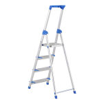 Drabina jednostronna 4 stopniowa aluminiowa Wide Step LEMAR 020204 - 4