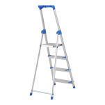 Drabina jednostronna 4 stopniowa aluminiowa Wide Step LEMAR 020204 - 6
