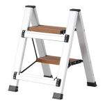 Drabina domowa 2 stopniowa aluminiowa Slim Space-X LEMAR 040302 - 6