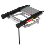 Drabina włazowa teleskopowa 1x9 stopni aluminiowa Loft Mini TELESTEPS 72324-541 - 5