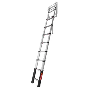 Drabina włazowa teleskopowa 1x9 stopni aluminiowa Loft Mini TELESTEPS 72324-541